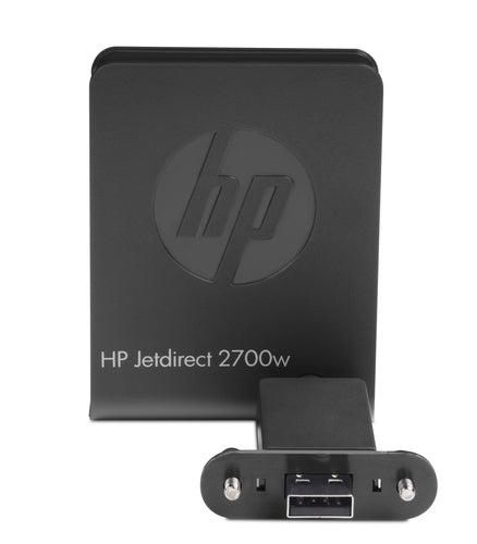 HP Jetdirect 2700w USB Wireless Print Server, Black, Business, Enterprise, Wireless LAN,