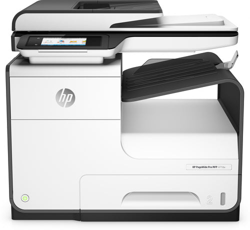 HP PageWide Pro 477dw, Thermal inkjet, Colour printing, 2400 x 1200 DPI, A4, Direct printing, Grey