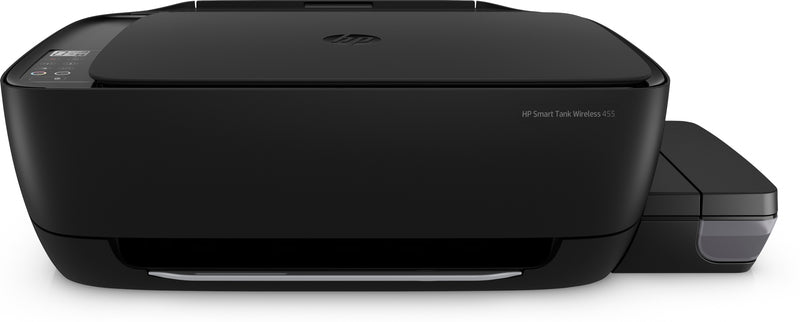 HP Smart Tank Wireless 455, Thermal inkjet, Colour printing, 4800 x 1200 DPI, A4, Direct printing, Black
