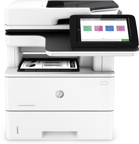 HP LaserJet Enterprise M528dn, Laser, Mono printing, 1200 x 1200 DPI, Mono copying, A4, Black, White