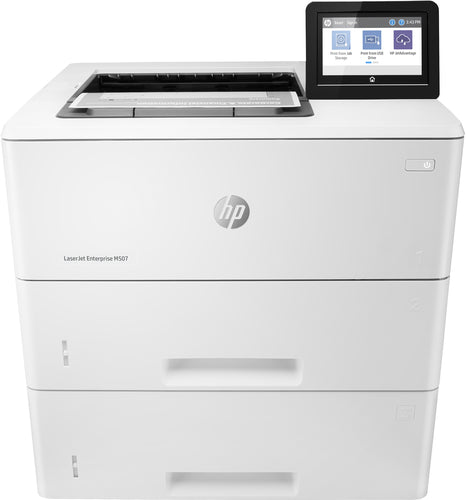 HP LaserJet Enterprise M507x, Laser, 1200 x 1200 DPI, A4, 43 ppm, Duplex printing, Network ready