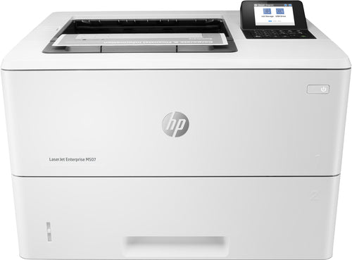 HP LaserJet Enterprise M507dn, Laser, 1200 x 1200 DPI, A4, 43 ppm, Duplex printing, Network ready