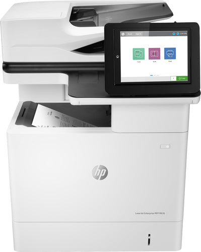 HP LaserJet Enterprise MFP M636fh, Laser, Mono printing, 1200 x 1200 DPI, A4, Direct printing, Black, White