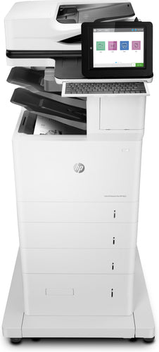 HP LaserJet Enterprise Flow M635z, Laser, Mono printing, 1200 x 1200 DPI, A4, Direct printing, Black, White